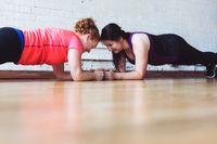 women-who-plank-together